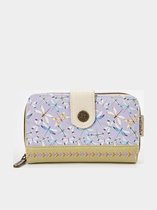 Women's Wallet with RFID Lilac