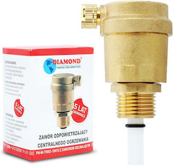 Diamond Automatic Air Vent Valve Shut-off Valve 1/2" Art.250-15 Diamond Automatic Air Vent Valve Shut-off Valve 1/2" Art.250-15