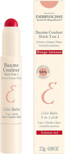 Embryolisse 3 În 1 Stick Fard Obraz Roșu Intens 2.5gr