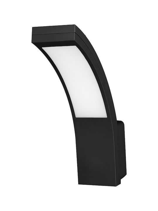 Adviti Стенно Външно Осветително Тяло LED IP54 10W с Естествено бяло Светлина