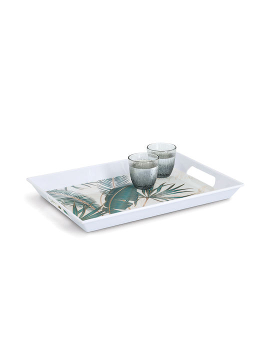 Wooden Rectangular Decorative Tray Z-l Palm 30.5x22cm
