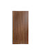 3D Wall Panels From MDF Screw-On With Glue Brown 120x60x2.1cm