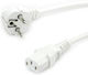 Power Cable Computer Roline 19.99.1019 Schuko Male To IEC 320 C13 Female Length 1.8m