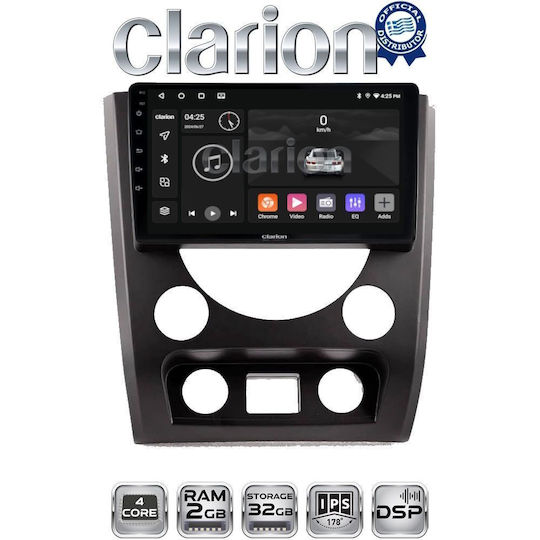 Clarion Car Audio System for Ssangyong Rexton 2015 > 2016 (Bluetooth/USB/WiFi/GPS/Apple-Carplay/Android-Auto)