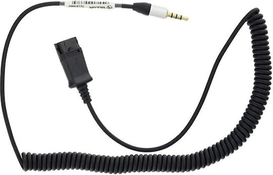 Cablu Tellur Tll416002 de la QD la Jack 3.5mm M 2.92m Negru