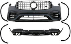 Body Kit Mercedes-benz Glc Suv X253 Facelift 2020-2021 Amg Line Glc63samg Look Προφυλακτήρες Μάσκα Μπούκες Body Kit Mercedes-benz Glc Suv X253 Facelift 2020-2021 Amg Line Glc63samg Look Προφυλακτήρες Μάσκα Μπούκες