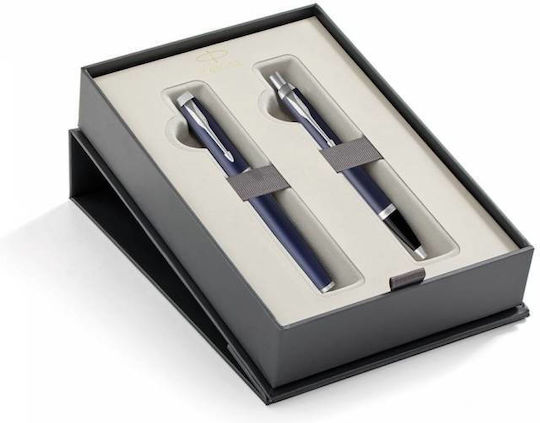 Parker I.m Set Πένα & Στυλό Διαρκείας Navy Blue