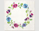 Easter Napkins Wreath Flowers 20pcs 65 X 65 Cm 54392