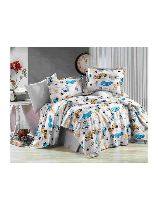 MayHome Față de pernă pentru copii din bumbac 100% 50x70cm Gri