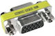 Vcom Ca082 Adapter VGA Stecker zu VGA Stecker vergoldete Anschlüsse