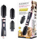 Kemei Electric Brush with Air for Straightening 1000W