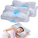 Orthopädisches Kissen mit Memory Foam 62x35x13cm in Weiß Farbe