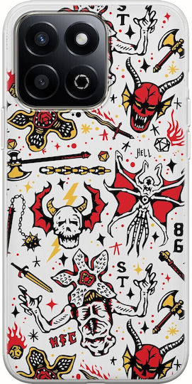 Stranger Things Monsters Honor 200 Smart 5G Flexible TPU Transparent Silicone