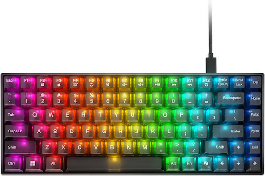 Lenovo Legion K510 Mini Pro Gaming Μηχανικό Πληκτρολόγιο 75% με Custom Brown διακόπτες και RGB φωτισμό (Αγγλικό US)