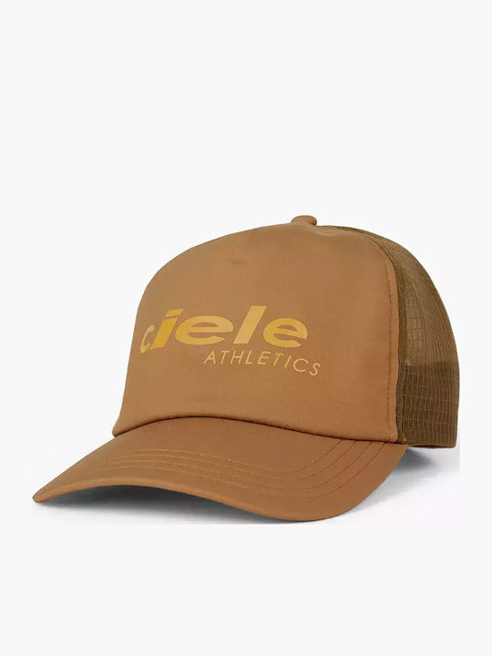 Ciele Trlcap Sc Comp Onehundred Unisex Καπέλο Recycled Polyester Dark Ochre U-2-ca-0087-br002