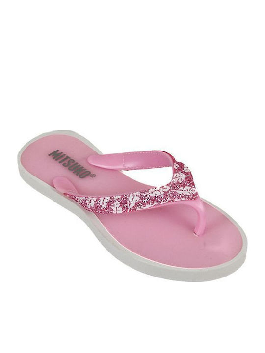Mitsuko Kinder Flip Flops Rosa