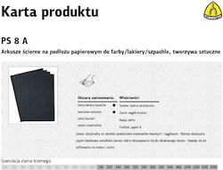Klingspor Шкурка 230x280мм Комплект 50бр