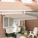 vidaXL Awning fabric Beige