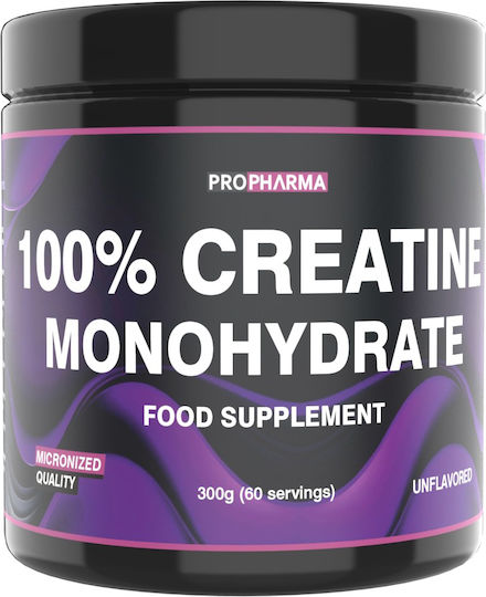 ProPharma 100% Creatine Μονοϋδρική Κρεατίνη Unflavoured 300gr