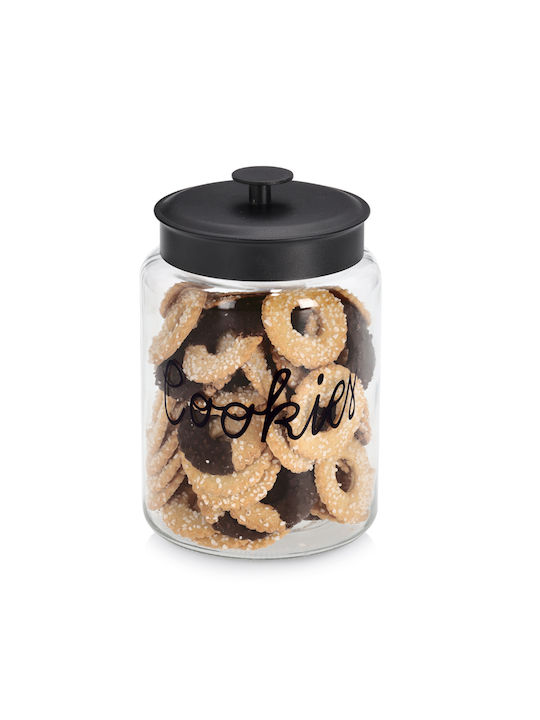Cookie Jar Φ17.3x26.4 Z-l Cookies 19674 Φ17.3x26.4 Glass
