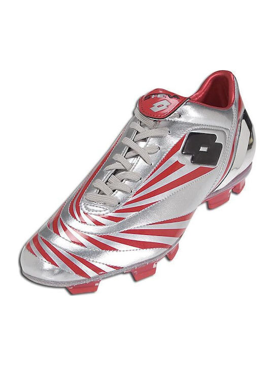 Lotto Sheva 7 Extreme Football Shoes with Cleats Red