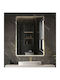Futura Rechteckiger Badezimmerspiegel LED Berührung 60x80cm