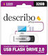 Describo 32GB USB 2.0 Stick Negru