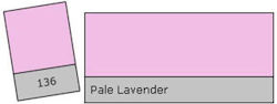 Lee Filter Roll 136 Pale Lavender