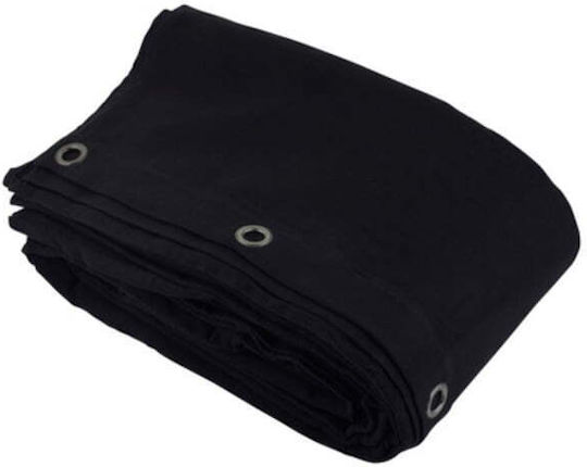Stairville Curtain 160g/m² 1.0x5.0m Bk