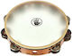 Black Swamp Percussion Ταμπουρίνο 10" με Φυσικό Δέρμα