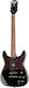 Epiphone Wilshire P-90 Elektrische Gitarre SG mit 2xP90 Tonabnehmerkonfiguration Ebony
