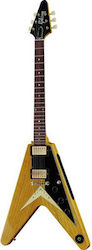 Gibson Ηλεκτρική Κιθάρα V Style με Θήκη Natural