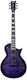 ESP Chitară Electrică Tăietură unică cu HH Configurație Doze See Thru Purple Sunburst