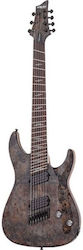 Schecter Omen Elite-7 Elektrische Gitarre 7 Sai...