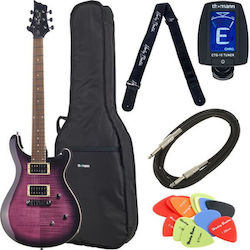 Harley Benton Set Electric Guitar Stratocaster ...