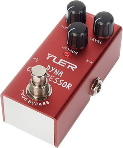 Yuer RF-10 Pedale Wirkung Kompressor E-Gitarre und E-Bass Rot