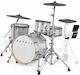 Efnote Elektronische Drumsets 7 E-Drum in Silber Farbe