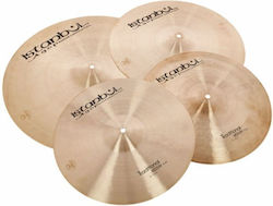 Istanbul Набор чинии с Транспортен калъф Agop (14" Hi-Hat, 16" Crash, 20" Ride)