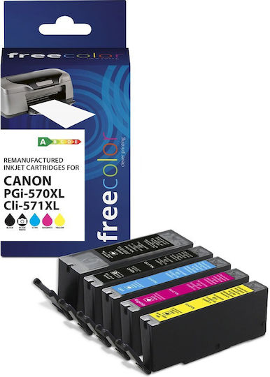 Freecolor Συμβατό Μελάνι Εκτυπωτή InkJet Canon 8ml Μαύρο 1τμχ