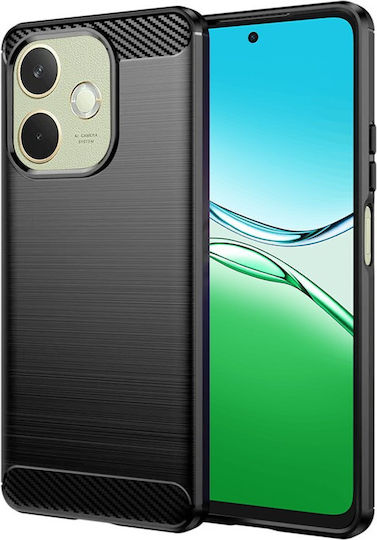 Techsuit Carbon Bumper Silicone / Plastic Black (Oppo A5 Pro)