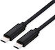Cablu Value 11.99.9092 Usb C M La Usb C M 0.8m 100W Negru