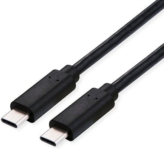 Cablu Value 11.99.9092 Usb C M La Usb C M 0.8m 100W Negru