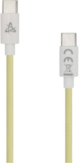 Sbox Cable Typec-1-y From Usb C M To Usb C M 1m 60w Yellow