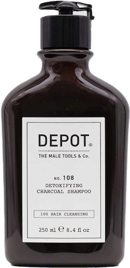 Depot 100 Haarreinigung Nr. 105 Aktivkohle Haarshampoo Detox 250 ml