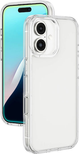 Amazingthing Minimal Hülle iPhone 16 Silikonhülle Transparent