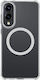 Amazingthing Minimal Mag Case Magnetic Ring Samsung Galaxy S25 Edge Transparent