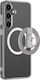 Amazingthing Minimal Mag Case Magnetic Ring Magnetic Ring Samsung Galaxy S25+ Transparent