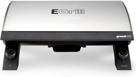 GrandHall Επιτραπέζια Ηλεκτρική Ψησταριά 1500W Ανοξείδωτη