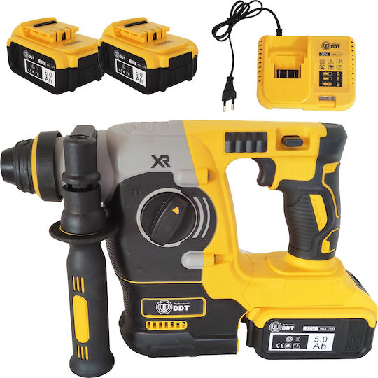 DDT Impact Demolition Hammer Battery Brushless 20V with Chuck SDS Plus