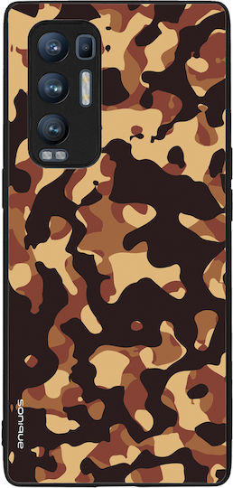 Θήκη Sonique Camouflage Army Series Oppo Find X3 Neo 5g Καφέ 01
